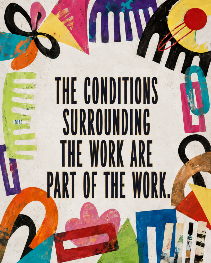The Conditions Surrounding the Work, slide 1 of 10
